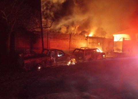 Explota bodega clandestina de hidrocarburo en Veracruz