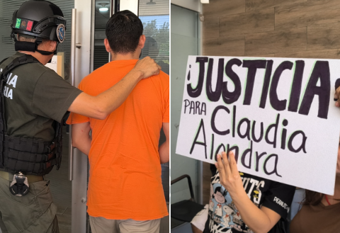 Presunto feminicida de Claudia llega a audiencia en Veracruz