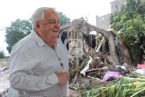 “Que me metan a la cárcel”: alcalde de Poza Rica admite robo de dinero de muro del río Cazones