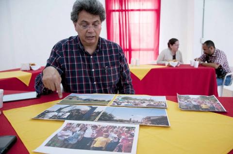 Fidel Robles, del PT, acusó que hubo compra de votos en Chumatlán. Agencia Fotover