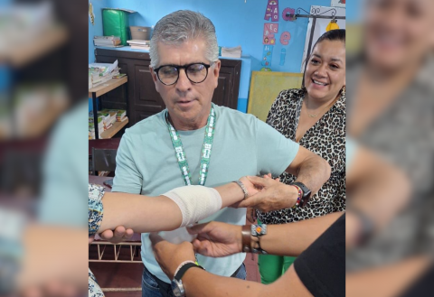 Fortín, docentes, Primeros Auxilios