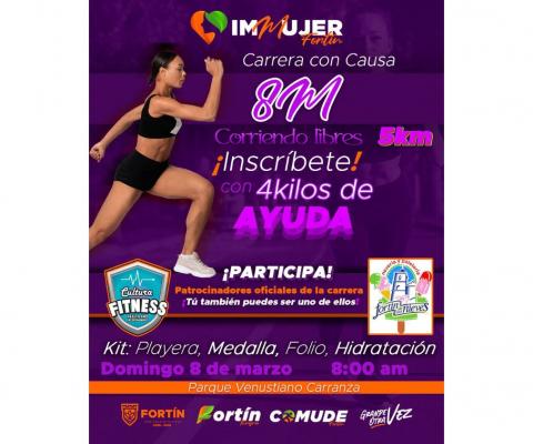 Disponen de 300 folios para Carrera de la Mujer en Fortín