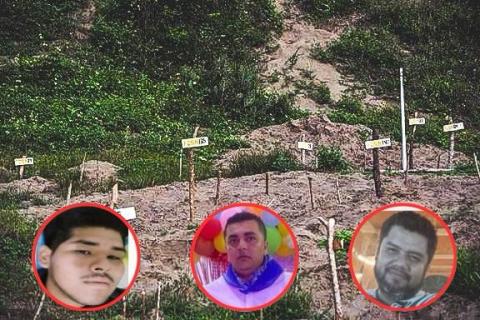 Los 3 desaparecidos hallados en la fosa clandestina de Jáltipan