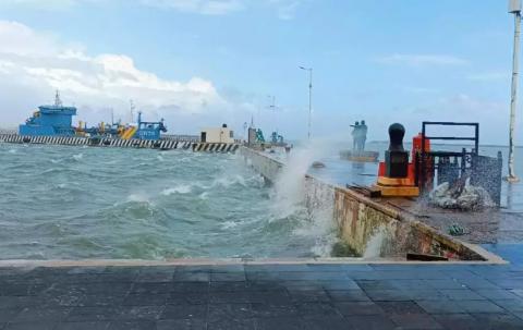 Frente Frío 17 en Veracruz Ambiente Fresco Y Lluvias 