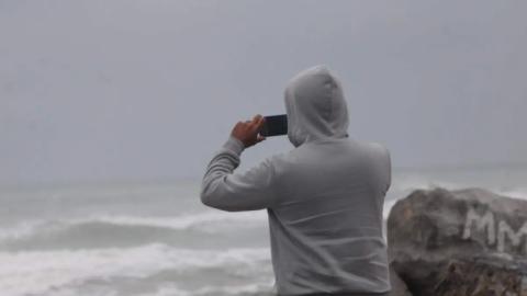 Frente Frío 45 en Veracruz: este domingo habrá lluvias y viento de 60 km/h