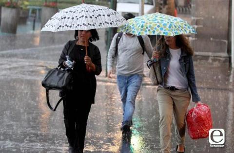 ¡Sureños saquen el paraguas! Llega Frente Frío #7 a Veracruz