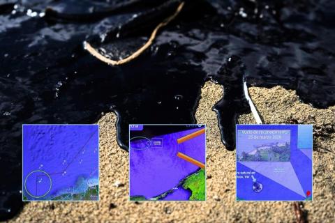 Contaminación en el Golfo es de buque y chapopoteras: Marina