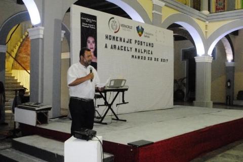 Realizan homenaje póstumo a Aracely Malpica