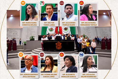 Aprueba Congreso de Veracruz minutas de soberanía nacional y apoyo a jóvenes