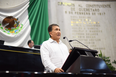 Pide diputado respetar la normatividad interna del Congreso