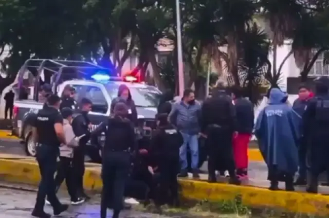 Un muerto tras riña afuera del Estadio Cuauhtémoc de Puebla