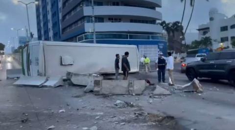 Dueño solo dio para tacos a familia de Henry tras volcadura de Saeta