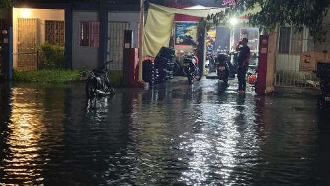 Continuarán las lluvias en gran parte del estado de Veracruz