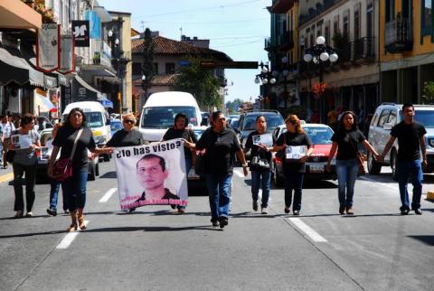 Al Colectivo por la Paz se han sumado familiares de personas desaparecidas. Foto especial