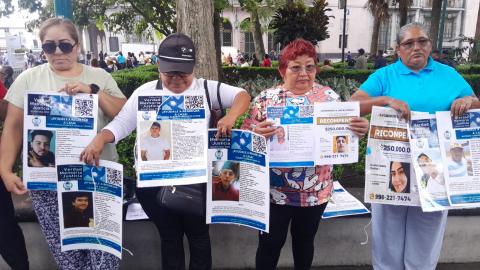 Madres buscadoras de Quintana Roo recorren Veracruz