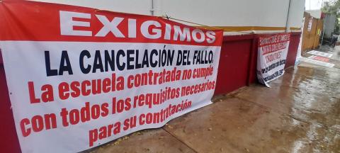 Delegación del ISSSTE Xalapa, tomada por cuarto día consecutivo