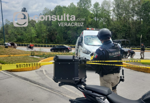 Muere joven motociclista en Circuito Presidentes de Xalapa