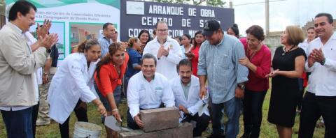 Arranca Alcalde construcción del Centro de Salud de Mundo Nuevo image 1