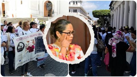 Madres cierran el centro de Xalapa: “¡Fuera Namiko de Ceeaiv!”