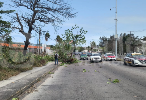 norte, daños, Veracruz y Boca