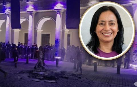 Operativo del 8M en Xalapa fue "grotesco" e intimidatorio: Equifonía