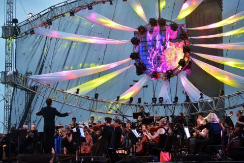 Magno concierto de la Orquesta Sinfónica "Sibelius" de Berlín en Puerto de Veracruz