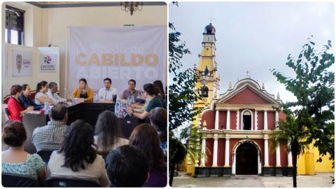 Nacho Luna ordena revisar obra aledaña a Parroquia San Jerónimo