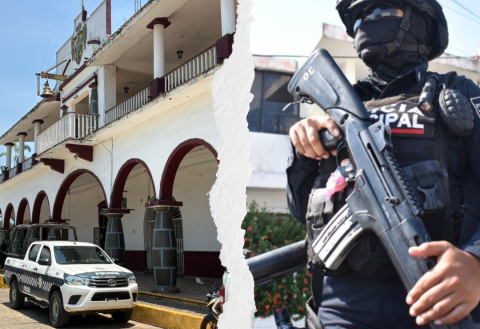 desarmada, armas, Policía de Amatlán