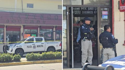 Guardia sufre ataque armado en tienda del centro de Coatzacoalcos