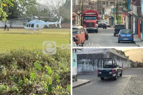 Balacera en Tlapacoyan: un civil muerto y 5 policías heridos