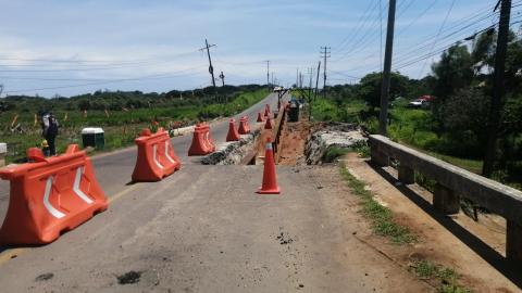 ¡Precaución! Esto pasará en el puente Calzadas II de Coatza