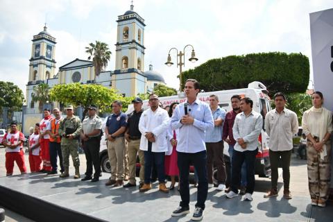 Arranca operativo vacacional de Semana Santa 2026 en San Andrés Tuxtla