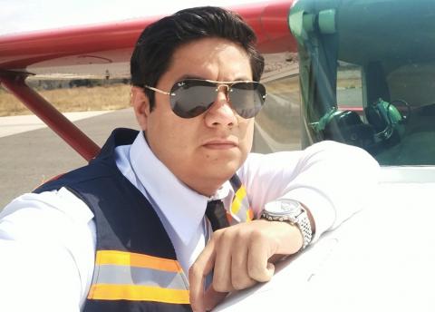 Ramsés Zaragoza, piloto veracruzano muerto en caída de avioneta
