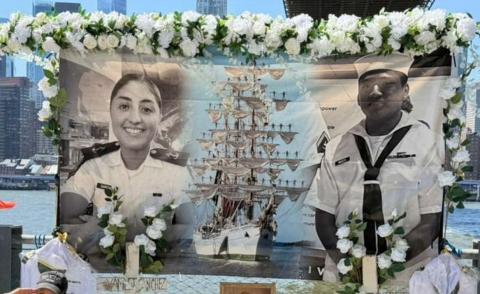 Recuerdan a xalapeña América a un año de accidente del Buque Cuauhtémoc