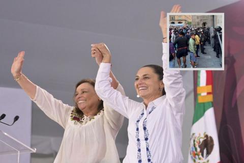 Nahle pospone reunión con Sheinbaum por bloqueo de la CNTE