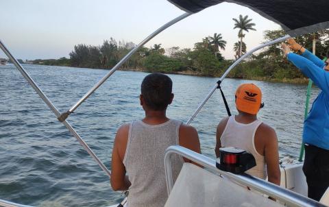 Buscan a Roberto, desaparecido tras entrar a nadar en río Jamapa Buscan a Roberto, desaparecido tras entrar a nadar en río Jamapa