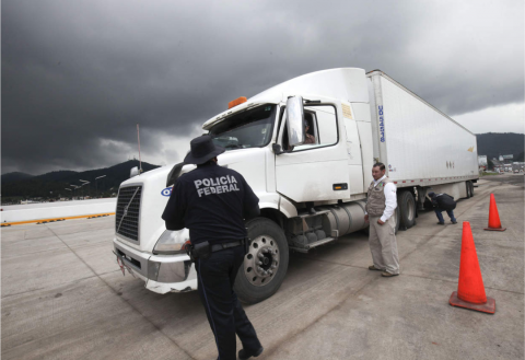 ¿En qué días y horarios ocurren más robos a transportistas en México?