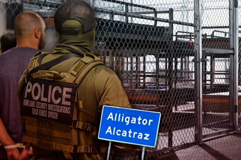 Sheinbaum dijo que hay 81 mexicanos presos en Alligator Alcatraz