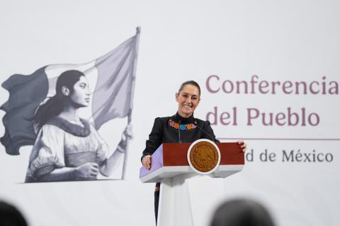 Sheinbaum exige pruebas a EU por acusaciones de lavado de dinero