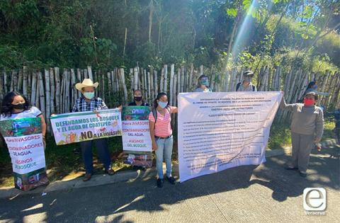 AMLO prometió atender caso Sierra Alta, pero invasión sigue