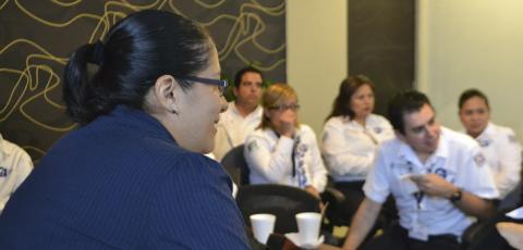 Recibe personal de C4 curso de intervención en crisis y primeros auxilios psicológicos