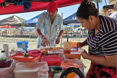 Tacos de guisado de Isabel, tradición y sabor en Playa Villa del Mar