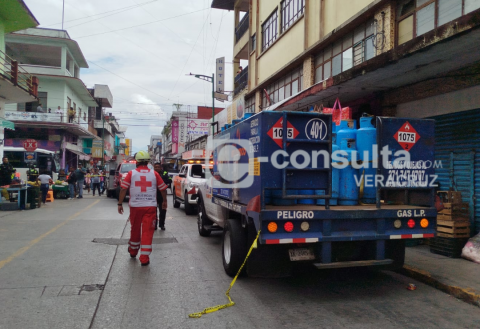 Explosión de tanque de gas deja 3 personas quemadas en Córdoba