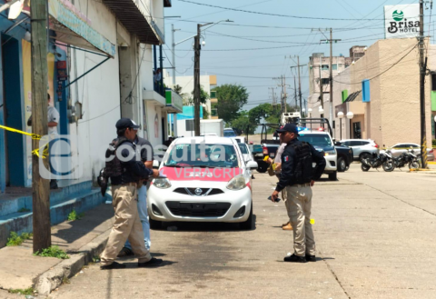 Román, taxista que fue asesinado a balazos en Coatzacoalcos