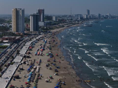 Se pronostica ambiente caluroso para este miércoles en Veracruz