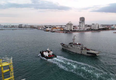 Desde Veracruz, zarpan dos buques con ayuda humanitaria a Cuba
