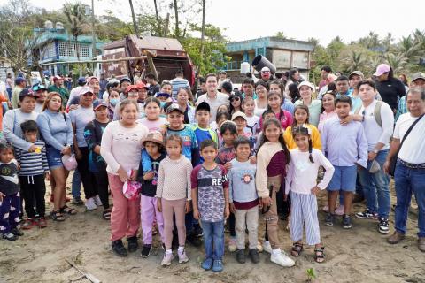 Realiza San Andrés Tuxtla Limpieza de Playas 2026