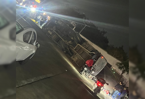 volcadura, camión, Veracruz volcadura, camión, Veracruz