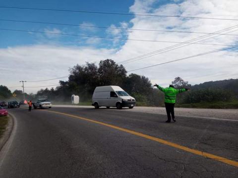 Mueren 4 niños y 2 adultos en choque en la Perote-Altotonga