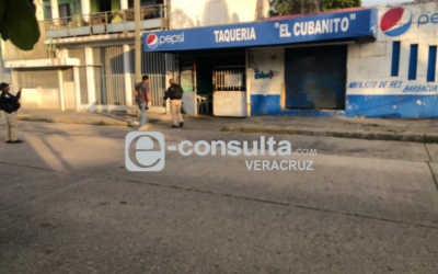 Balacera, taquería El Cubanito, Coatzacoalcos